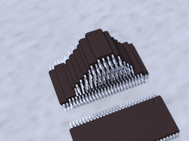 IC封装SMD TSSOP（超薄小型封装）从8引脚到56引脚版本